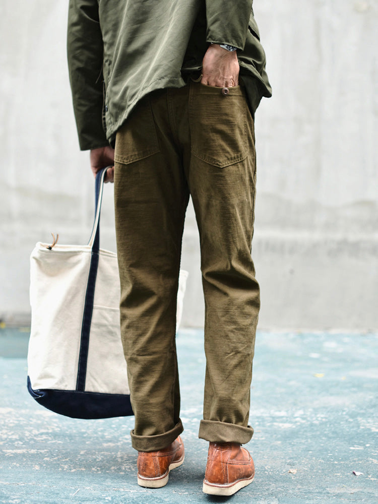 Nash | Straight Fit Cotton Casual Pants