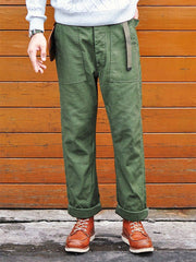 Nash | Straight Fit Cotton Casual Pants