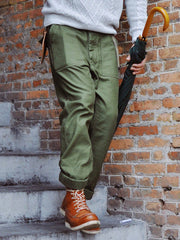 Nash | Straight Fit Cotton Casual Pants