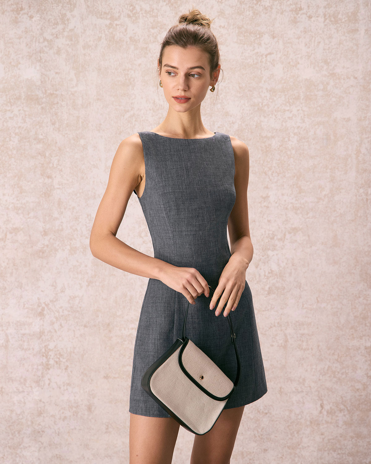 Nora | Sleeveless A-Line Ladies Day Mini Dress