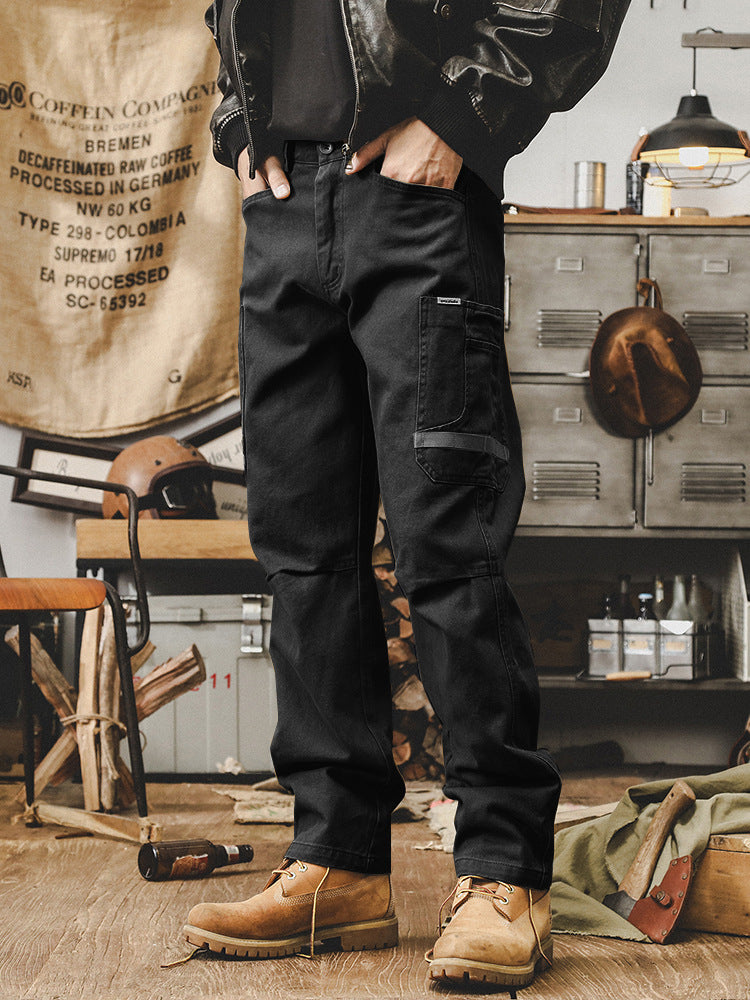 Norman | Relaxed Fit Cotton Cargo Pants