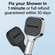 Northbrook | High-Pressure Shower Head with Turbo Boost and Filtration for Improved Water Flow