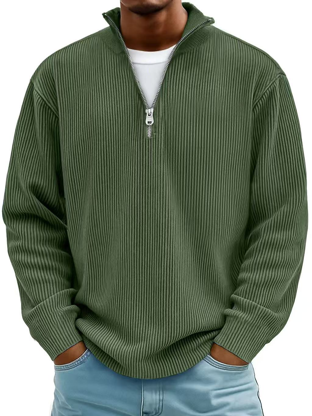 Orla | Modern Fit Half-Zip Knit Sweater
