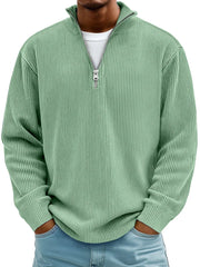 Orla | Modern Fit Half-Zip Knit Sweater