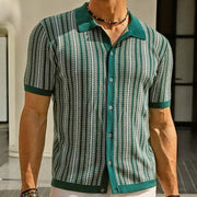 Orla | Slim Fit Herringbone Button-Down Shirt