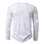 Paige | Slim Fit Cotton Henley Shirt