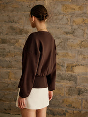 Patricia | Relaxed Fit Plain Holiday Clothes Cardigan