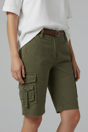 Patricia | Relaxed Fit Utility Pocket Cargo Shorts