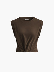 Petra | Knotted Fit Cotton Festival T-Shirt