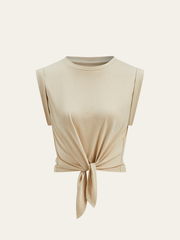 Petra | Knotted Fit Cotton Festival T-Shirt