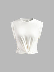 Petra | Knotted Fit Cotton Festival T-Shirt