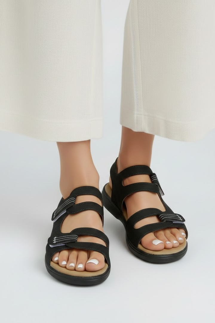 Phoebe | Strappy Multi Strap Heeled Sandals