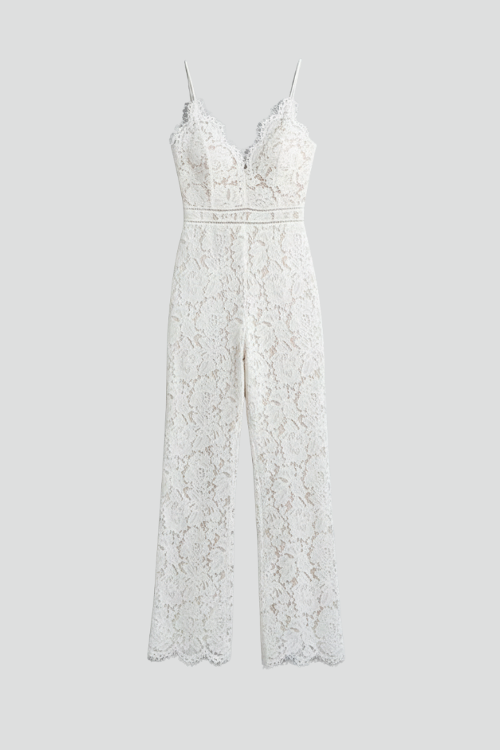 Poppy | Sleeveless V-Neck Wide-Leg Jumpsuit