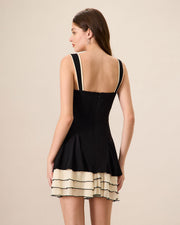 Priscilla | Fitted Knitted Mini Dress Concert Outfit