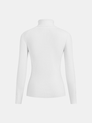 Raven | Fitted Contrast Piping Holiday Sweater