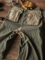Roberta | Relaxed Fit Herringbone Twill Field Pants