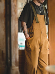 Rowan | Loose Fit Straight Leg Overalls