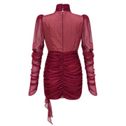 Saffron | Fitted Concert Outfit Mini Dress