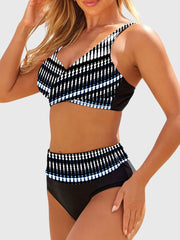 Sage | Shaping Fit Patterned Bikini Swimsuit