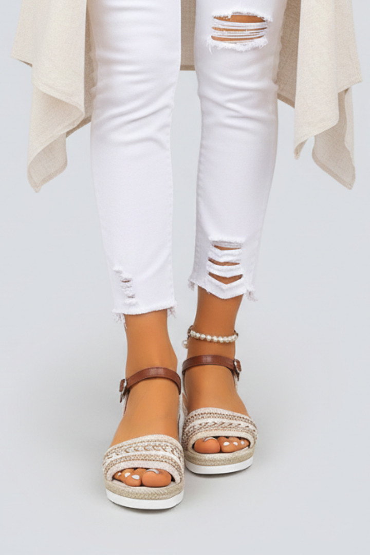 Seraphina | Strappy Open Toe Evening Sandals