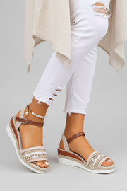 Seraphina | Strappy Open Toe Evening Sandals