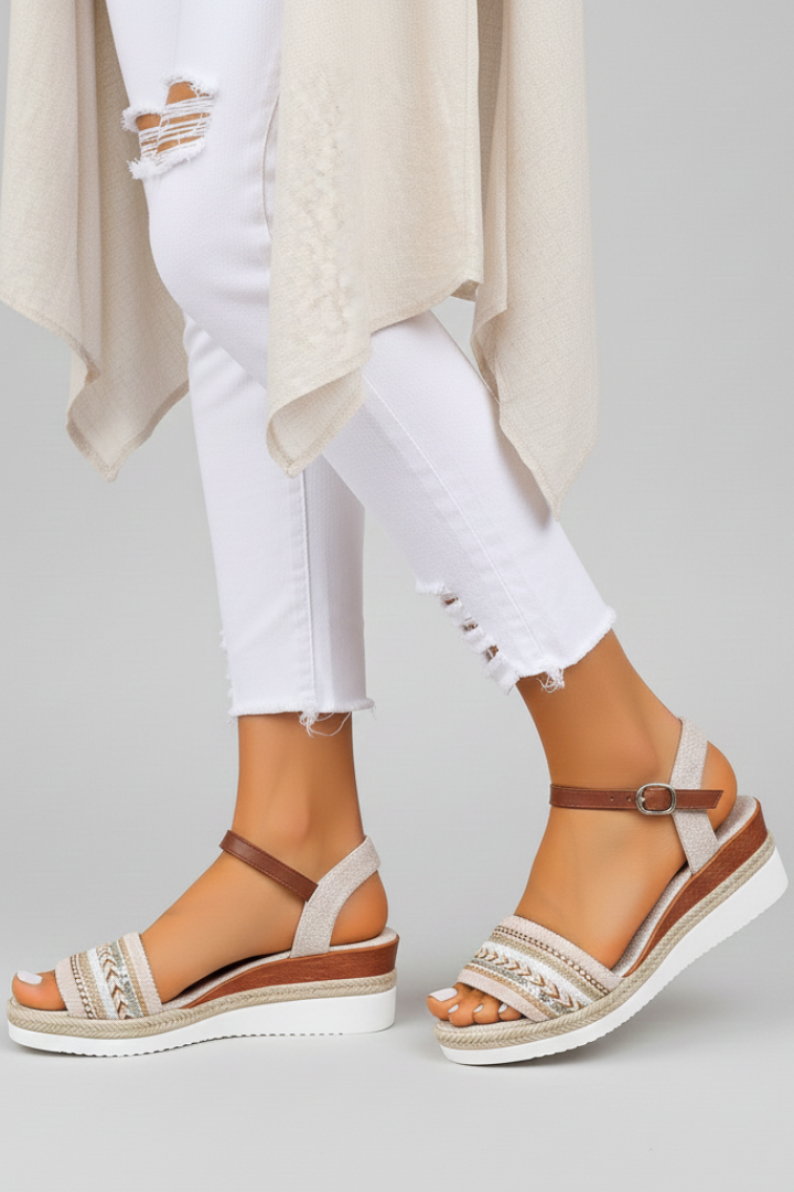 Seraphina | Strappy Open Toe Evening Sandals
