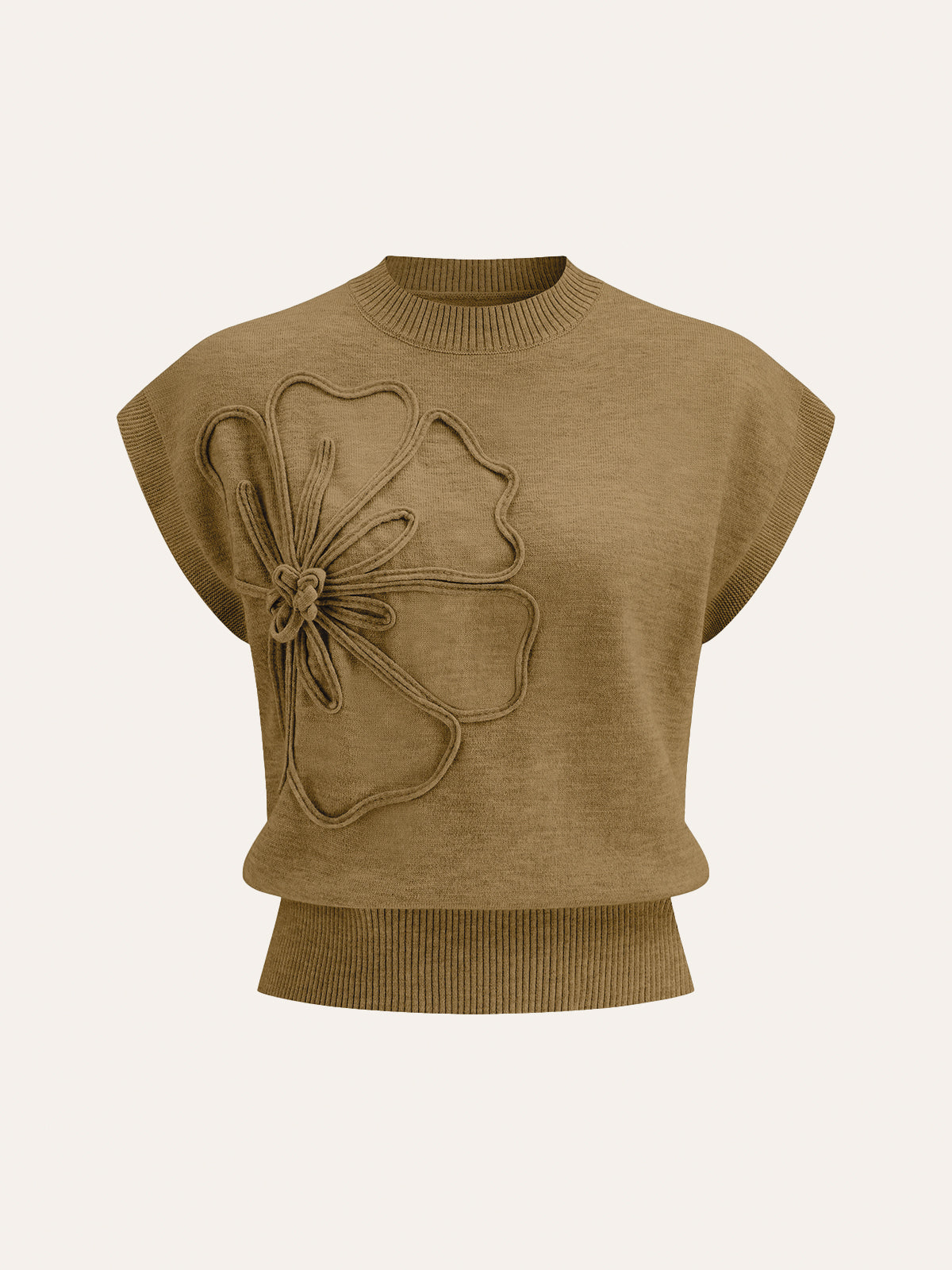 Sloane | Cap Sleeve Knit Sweater Vest