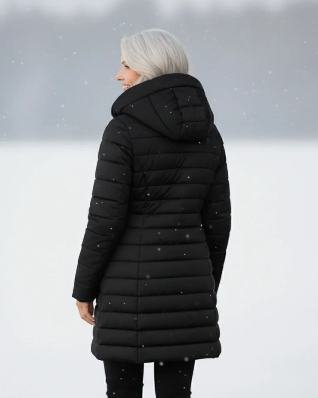 Sloane | Hooded Fleece-Lined Puffer Jacket
