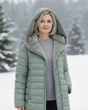 Sloane | Hooded Fleece-Lined Puffer Jacket