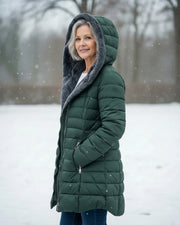 Sloane | Hooded Fleece-Lined Puffer Jacket