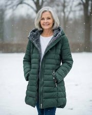 Sloane | Hooded Fleece-Lined Puffer Jacket