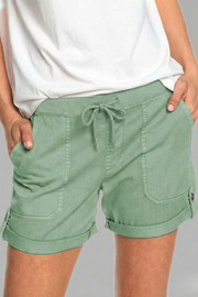Sloane | Relaxed Fit Drawstring Casual Pocket Shorts