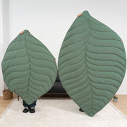 Soft Touch Leaf Design Dog Blanket with Dual Use – Ideal for Living Room or Couch