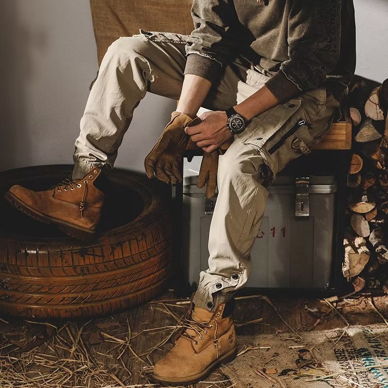 Solomon | Relaxed Fit Straight Leg Cargo Pants