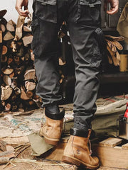 Solomon | Relaxed Fit Straight Leg Cargo Pants