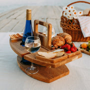 Spencer | Serving Tray with Compartments for Wine and Aperitifs Outdoor Use