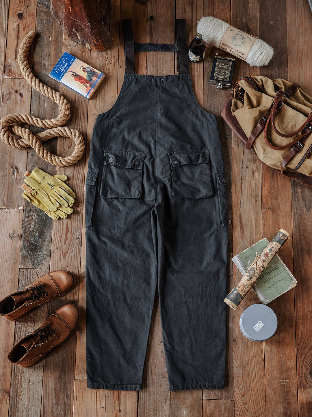 Sylvia | Relaxed Fit Canvas Utility Overalls