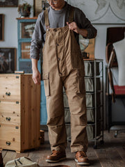 Sylvia | Relaxed Fit Canvas Utility Overalls