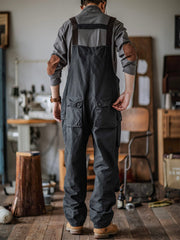 Sylvia | Relaxed Fit Canvas Utility Overalls