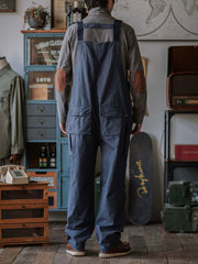Sylvia | Relaxed Fit Canvas Utility Overalls