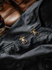 Sylvia | Relaxed Fit Canvas Utility Overalls