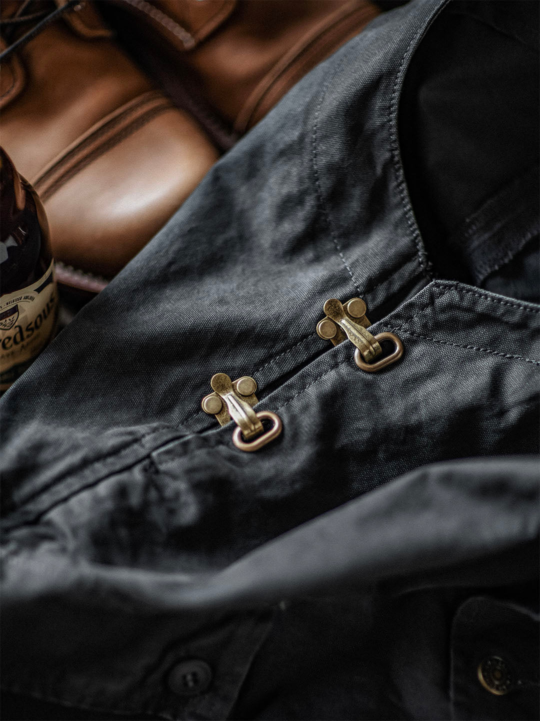 Sylvia | Relaxed Fit Canvas Utility Overalls