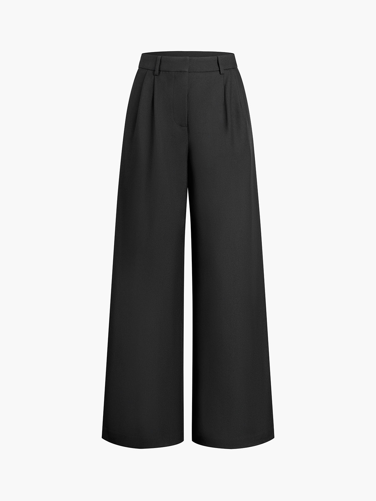 Tallulah | Solid Wide-Leg Palazzo Trousers