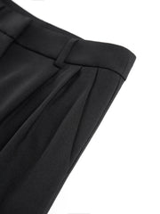 Tallulah | Solid Wide-Leg Palazzo Trousers