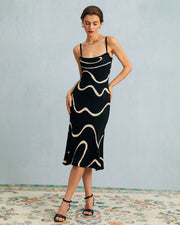 Tamara | Sleeveless Bodycon Midi Dress Concert Outfit