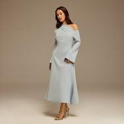 Tori | Asymmetric Fit Crepe Bridesmaid Dress