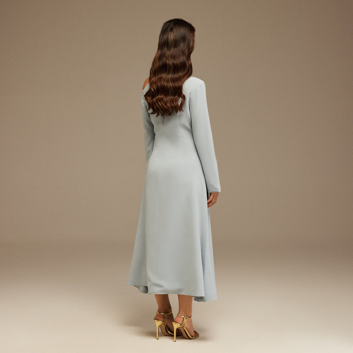 Tori | Asymmetric Fit Crepe Bridesmaid Dress