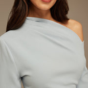 Tori | Asymmetric Fit Crepe Bridesmaid Dress