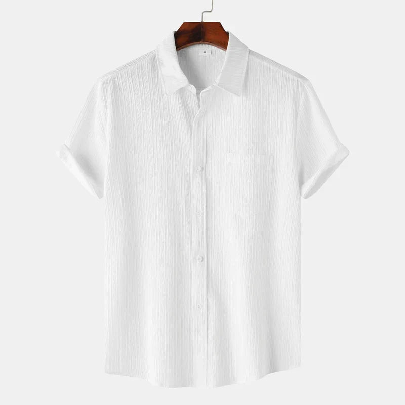 Trudy | Classic Fit Linen Blend Shirt