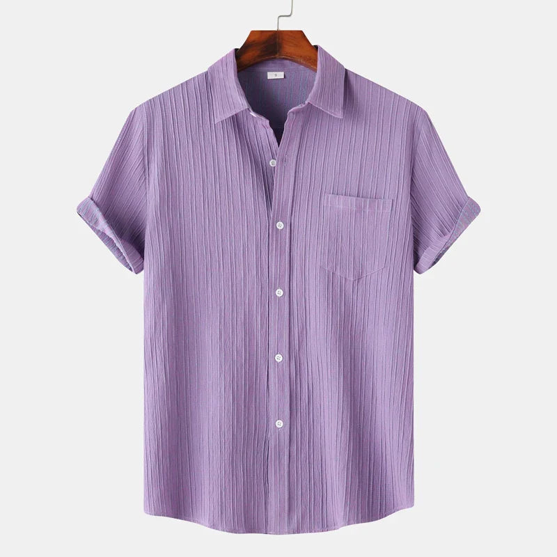 Trudy | Classic Fit Linen Blend Shirt